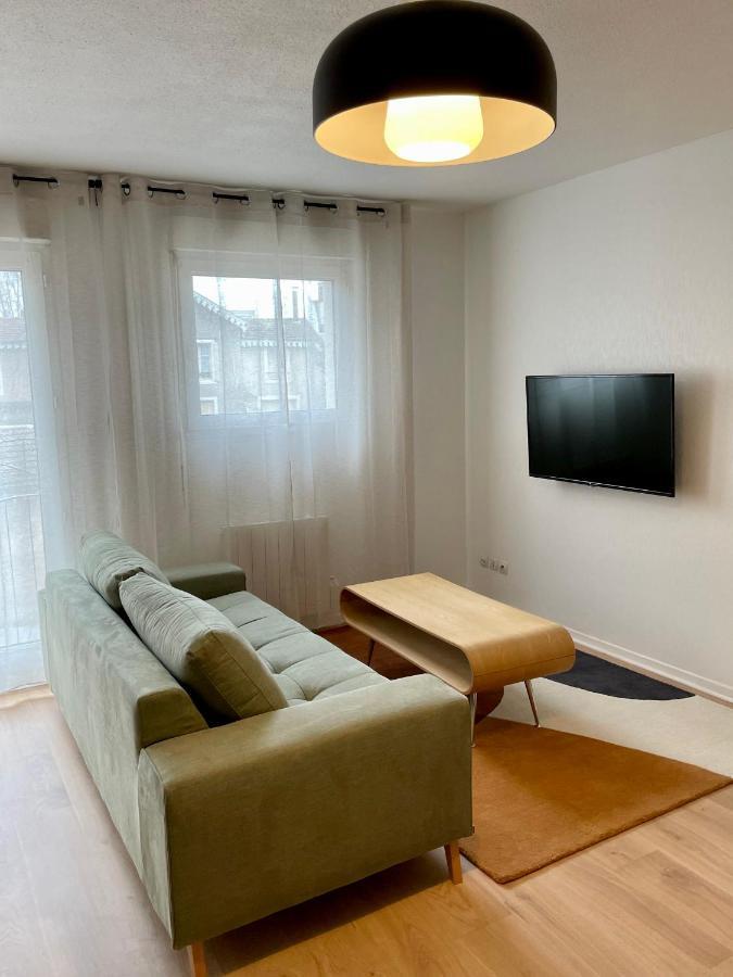 Grand Studio Joli Coeur - Calme Cosy Lumineux + Parking Daire Nancy Dış mekan fotoğraf